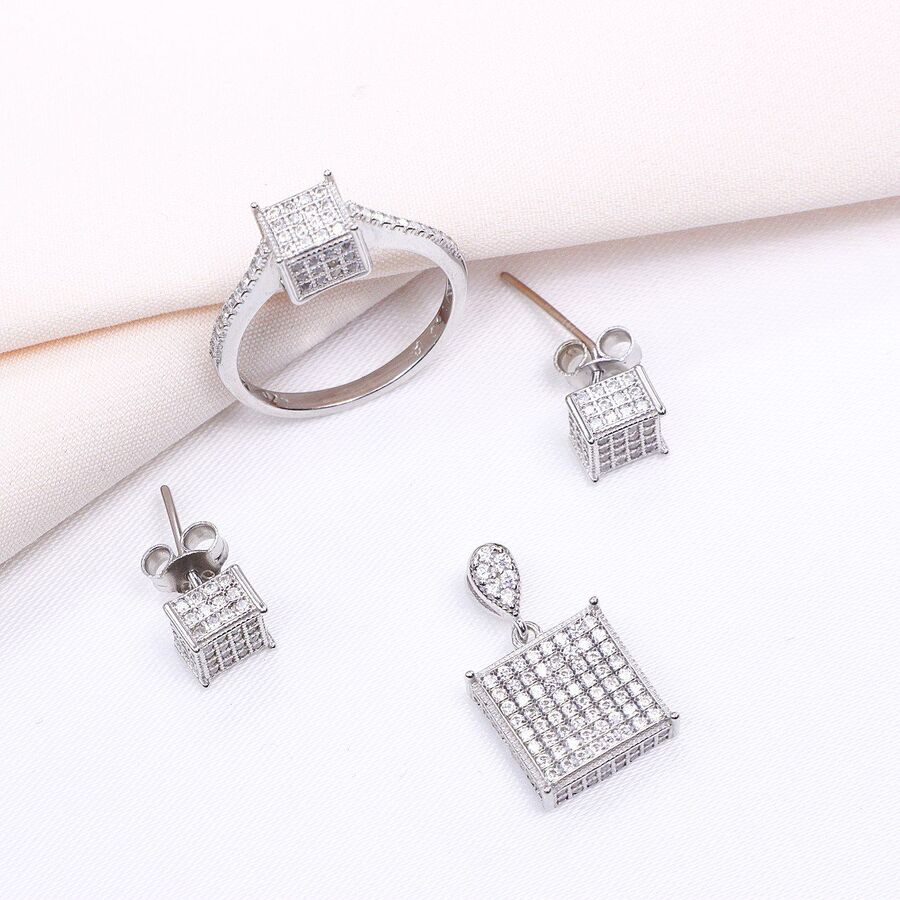 bb05f211-3de7-4324-9740-73c67b3e8a27.jpg نیم ست نقره میکرو کد 16244 - Image 1