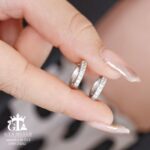 گوشواره نقره میخی میکرو کد 25052 - تصویر 3