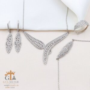 سرویس نقره میکرو زنجیری کد 12056