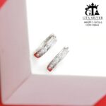 گوشواره نقره میخی میکرو کد 25041 - تصویر 4