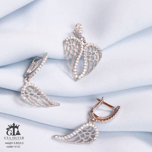 نیم ست نقره میکرو کد 16152 - Image 3