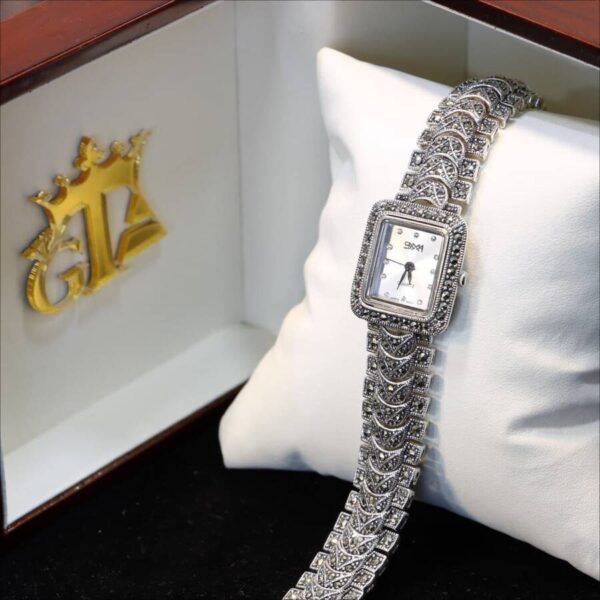 ساعت نقره سما کد 18012 - تصویر 2