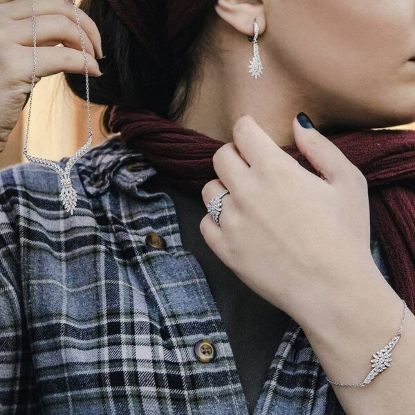 سرویس نقره میکرو زنجیری کد 12003 - Image 3