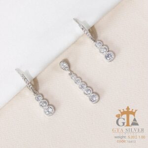 نیم ست نقره میکرو کد 16412