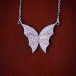 مدال نقره میکرو پروانه کد 21444 - Image 2