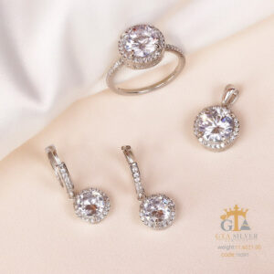 نیم ست نقره میکرو کد 16391