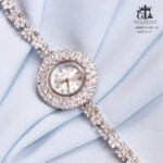 ساعت نقره جواهری روکش رادیوم کد 19141 - Image 4