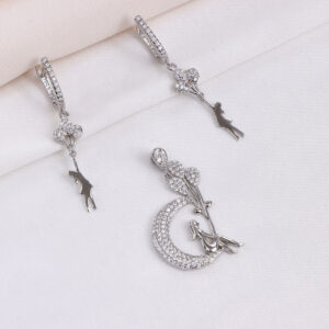 نیم ست نقره میکرو کد 16316