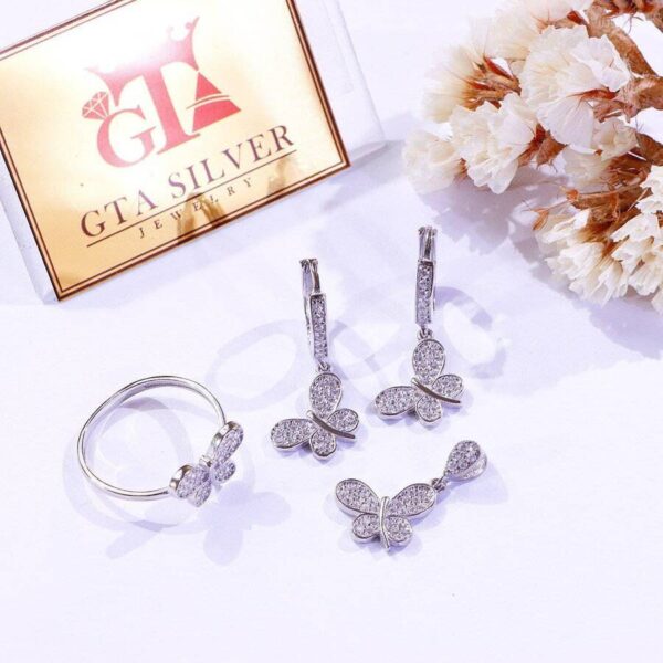 نیم ست نقره میکرو کد 16251 - Image 2