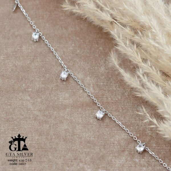 پابند نقره سوپرمیکرو کد 25027 - تصویر 3