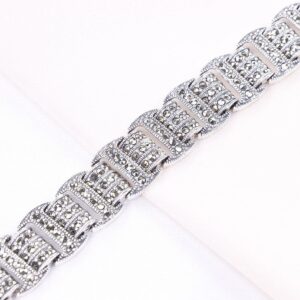 دستبند نقره مارگازیت کد 37002