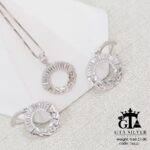 نیم ست نقره میکرو کد 16622 - تصویر 3