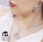 نیم ست نقره میکرو کد 16616 - تصویر 2