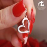 مدال نقره میکرو قلبی کد 21904 - Image 2