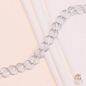 دستبند نقره میکرو کد 22177