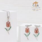 نیم ست نقره میکرو کد 16437 - تصویر 4