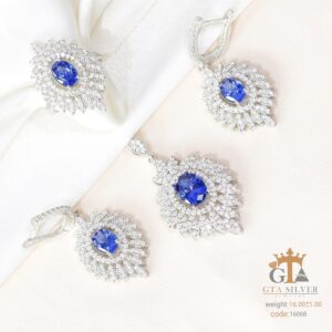 نیم ست نقره میکرو کد 16068