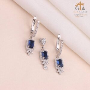 نیم ست نقره کد 16669