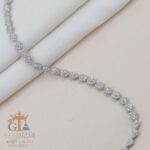 دستبند نقره میکرو کد 22071