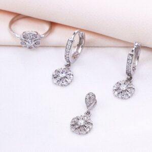 نیم ست نقره میکرو کد 16248