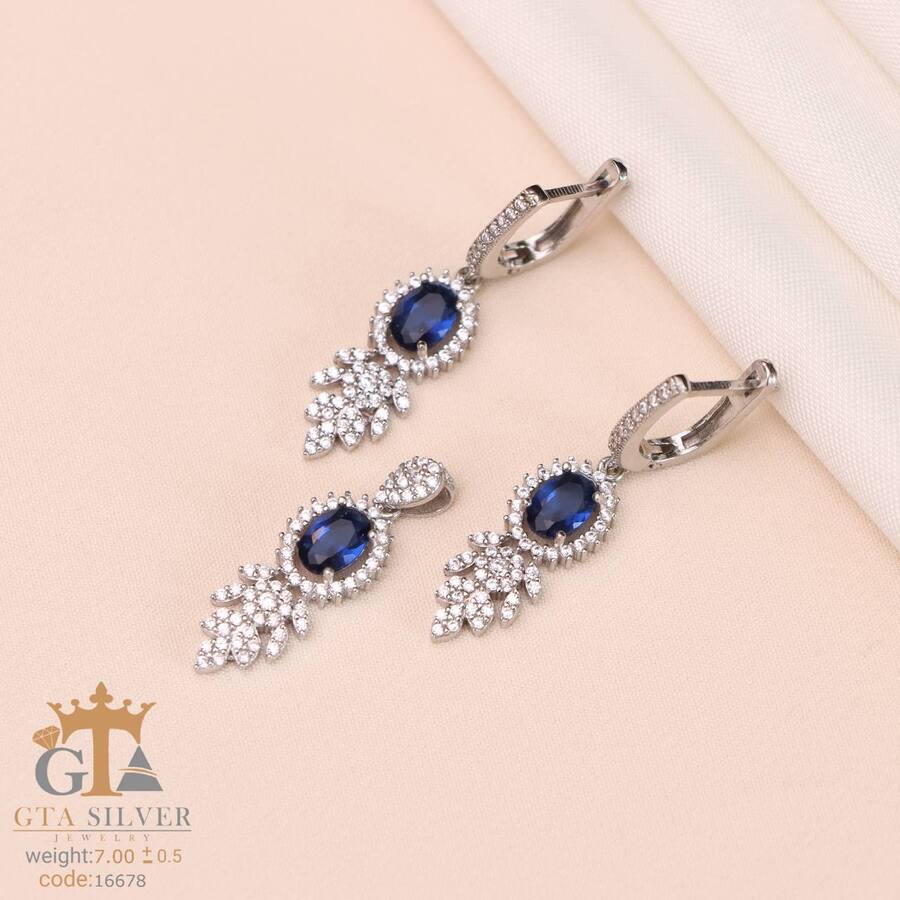 cb286915-5815-4788-ad22-5e5733a299f0.jpg نیم ست نقره کد 16678 - Image 1