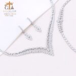 سرویس نقره عروس مشابه طلا مارسا کد 11208