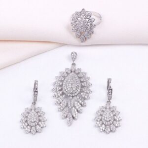 نیم ست نقره میکرو کد 16104