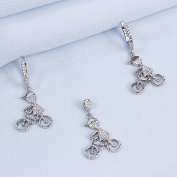 نیم ست نقره میکرو کد 16318 - تصویر 2