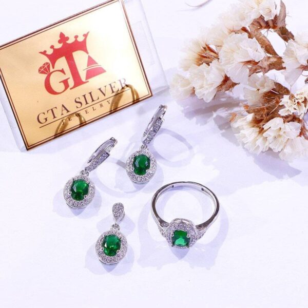 نیم ست نقره میکرو کد 16255 - تصویر 2