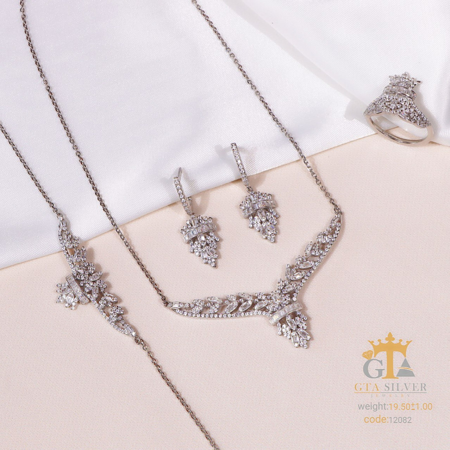 cd140511-d6b0-44f3-8410-369902dad596.jpg سرویس نقره میکرو زنجیری کد 12082 - Image 1