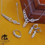 سرویس نقره میکرو زنجیری کد 12109 - Image 3