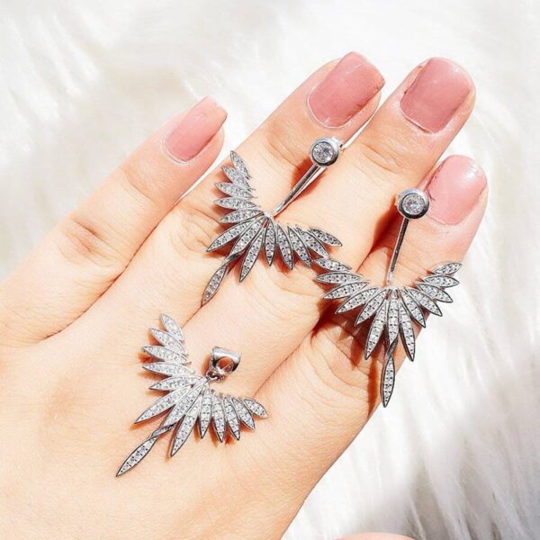 نیم ست نقره میکرو کد 16177 - Image 2