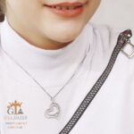 مدال نقره میکرو قلبی کد 21808 - Image 2