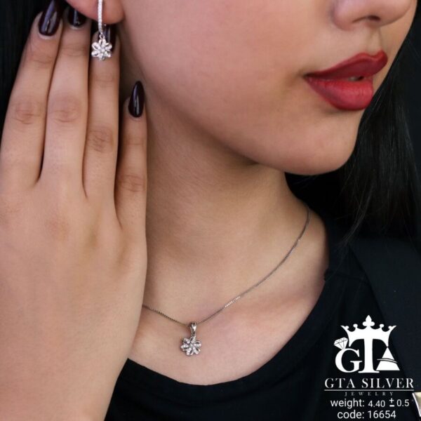 نیم ست نقره میکرو کد 16654 - تصویر 2