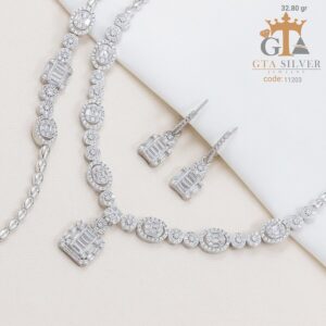 سرویس نقره مارسا طرح امرالدکات کد 11203