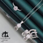 نیم ست نقره میکرو کد 16325 - تصویر 3