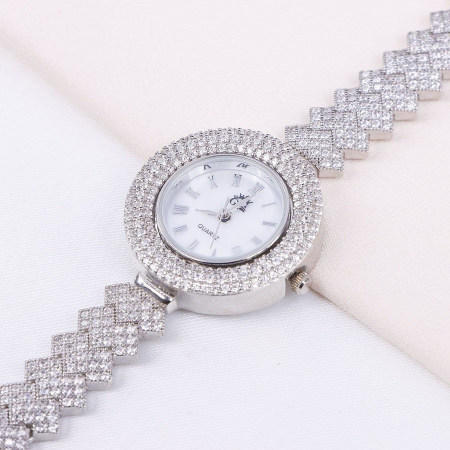 d24d38ac-86f5-4e3d-a5fa-3ba38d4a4253.jpg ساعت نقره GTA روکش رادیوم کد 19011 - Image 1