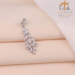 مدال نقره زنانه مجلسی میکرو کد 21932