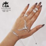 سرویس نقره میکرو زنجیری کد 12094 - Image 4