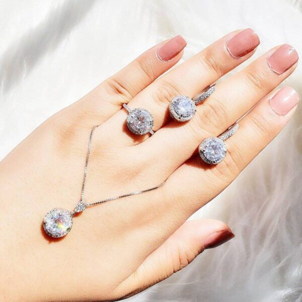 نیم ست نقره میکرو کد 16162 - Image 2