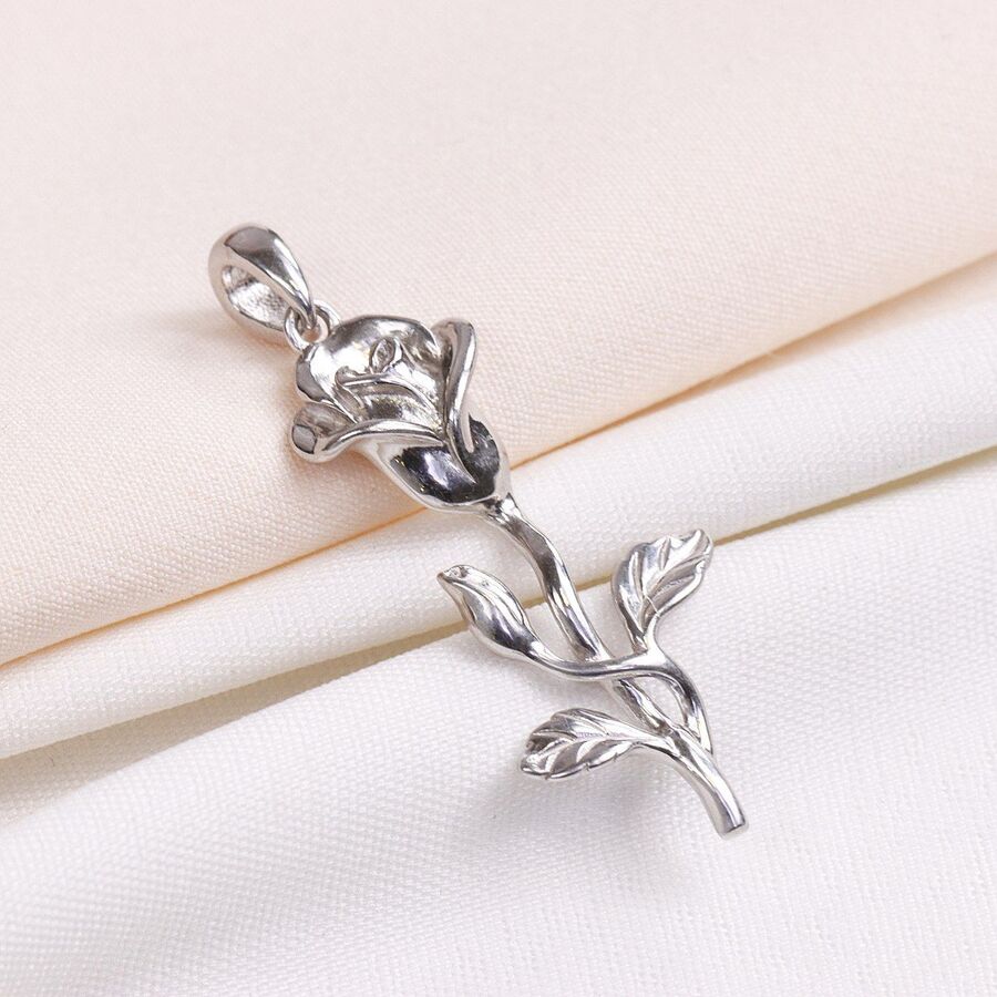 d6d4d2e5-fb02-4202-a165-2412963016da.jpg مدال نقره میکرو طرح گل رز کد 21284 - Image 1