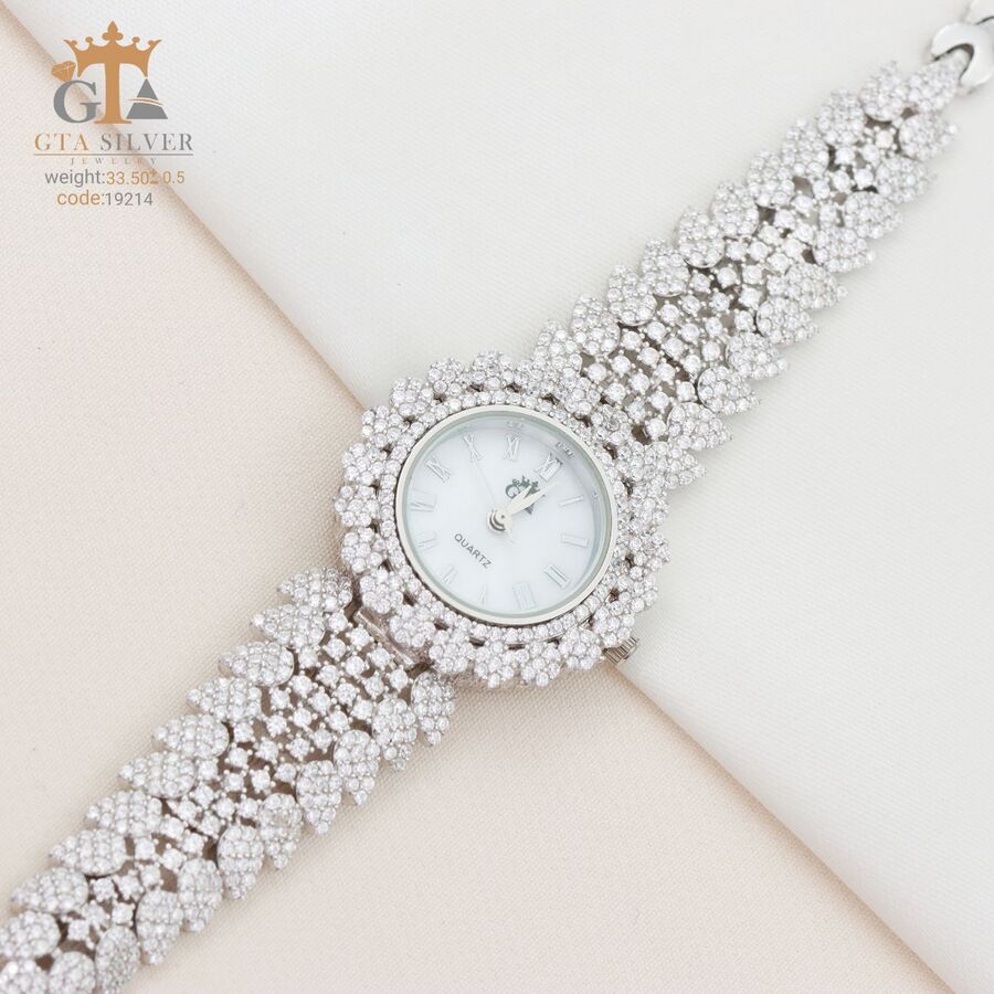 d6dd316f-dc90-4799-a1f7-d79afe5e1c74.jpg ساعت نقره GTA کد 19214 - Image 1