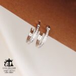 گوشواره نقره میخی میکرو کد 25064 - Image 3