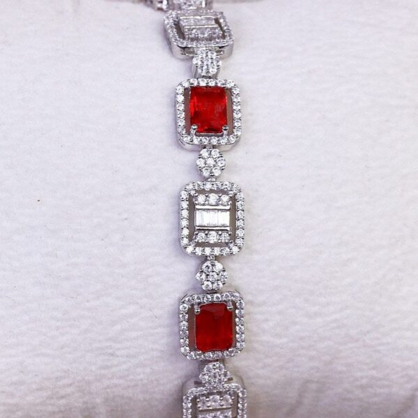 دستبند نقره میکرو کد 22012 - Image 3