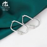 گوشواره نقره میخی میکرو کد 25050 - تصویر 4