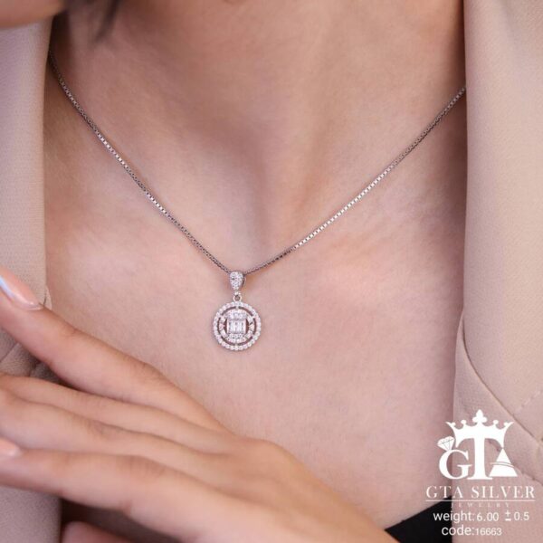 نیم ست نقره میکرو کد 16663 - تصویر 2