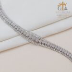 دستبند نقره میکرو کد 22069