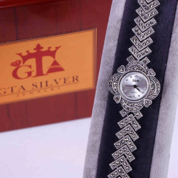 ساعت نقره سما کد 18109 - Image 2