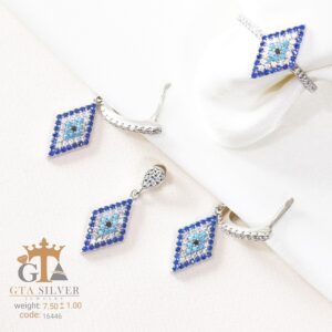 نیم ست نقره میکرو کد 16446