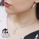 نیم ست نقره میکرو طرح نت موسیقی کد 16369 - تصویر 3